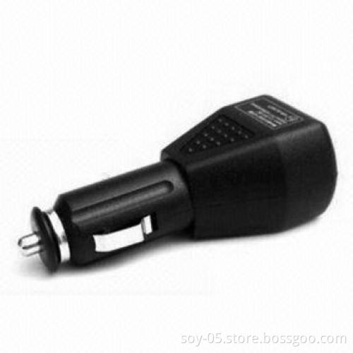 Car Battery Charger with USB Connector, 0 to 2A Output Current